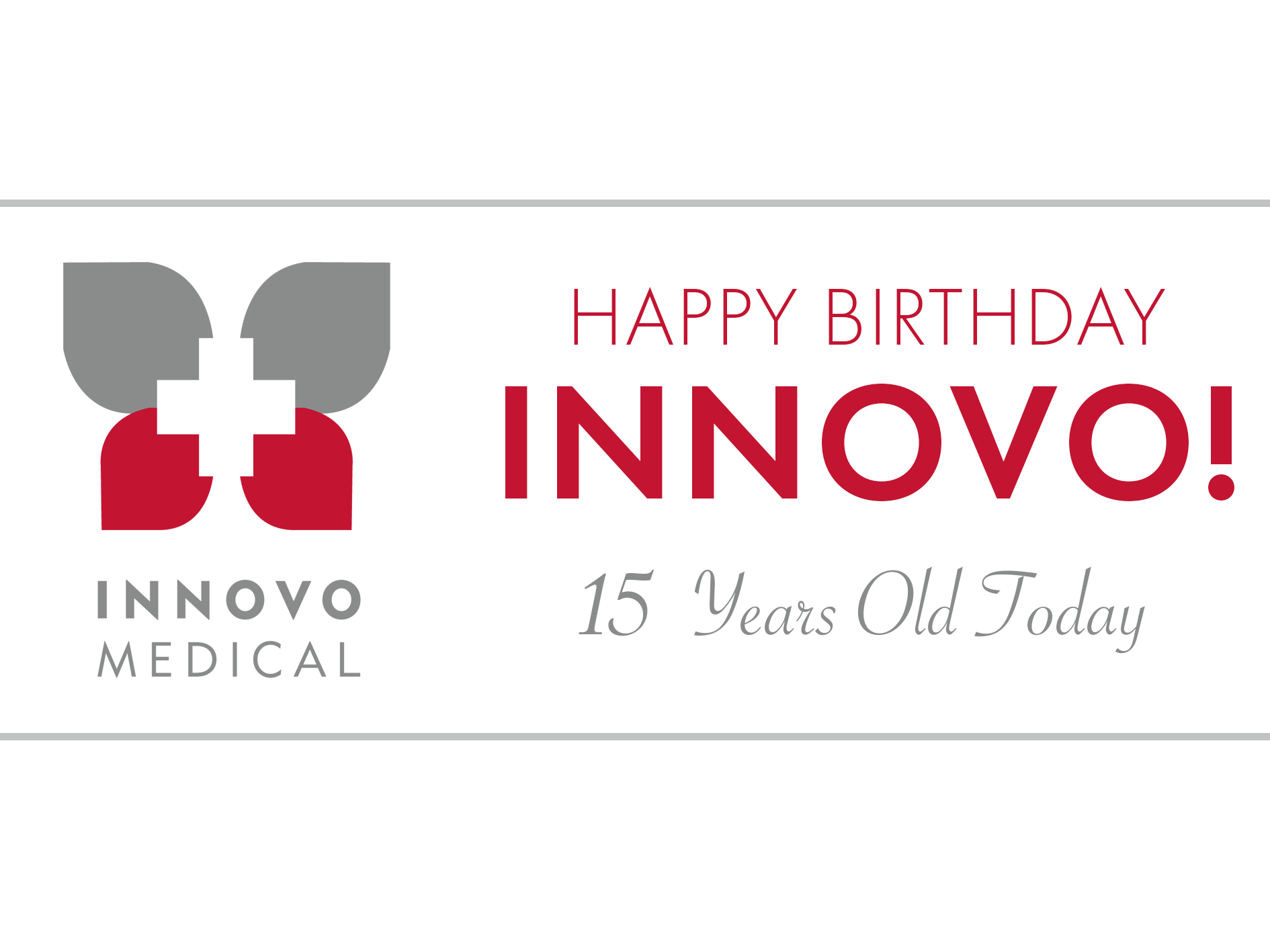 Innovo. Medical. Healthcare. Anniversary. Pharma.